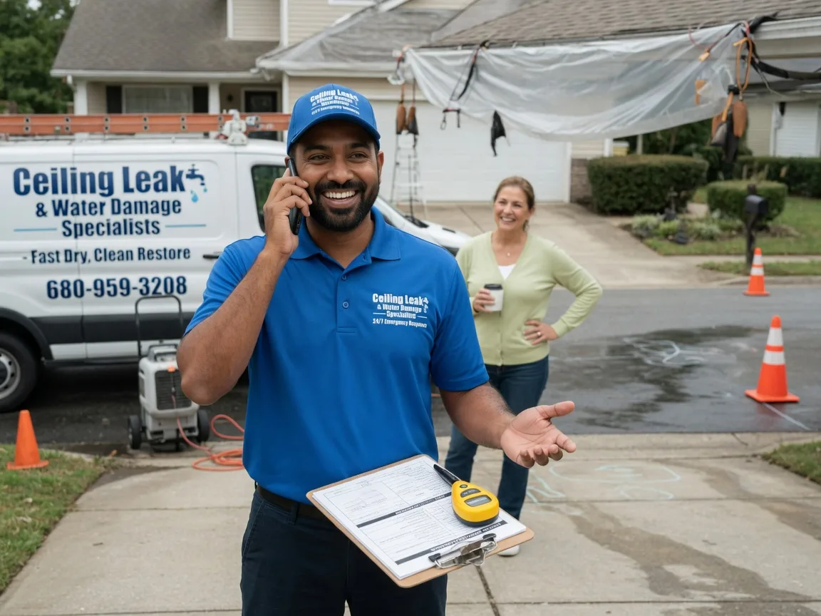 Ceiling Leak Cleanup Fleetville, PA FAQs